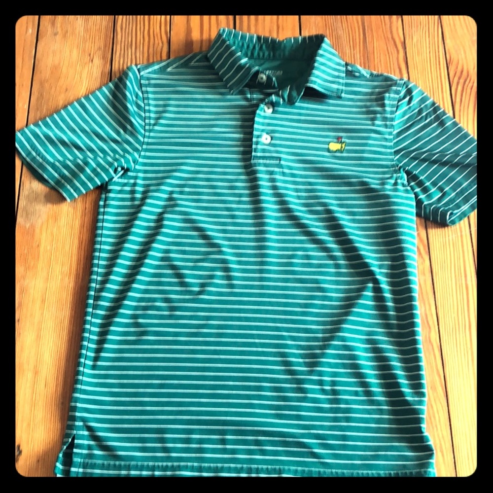 Masters golf shirt.  Youth medium (8-10)